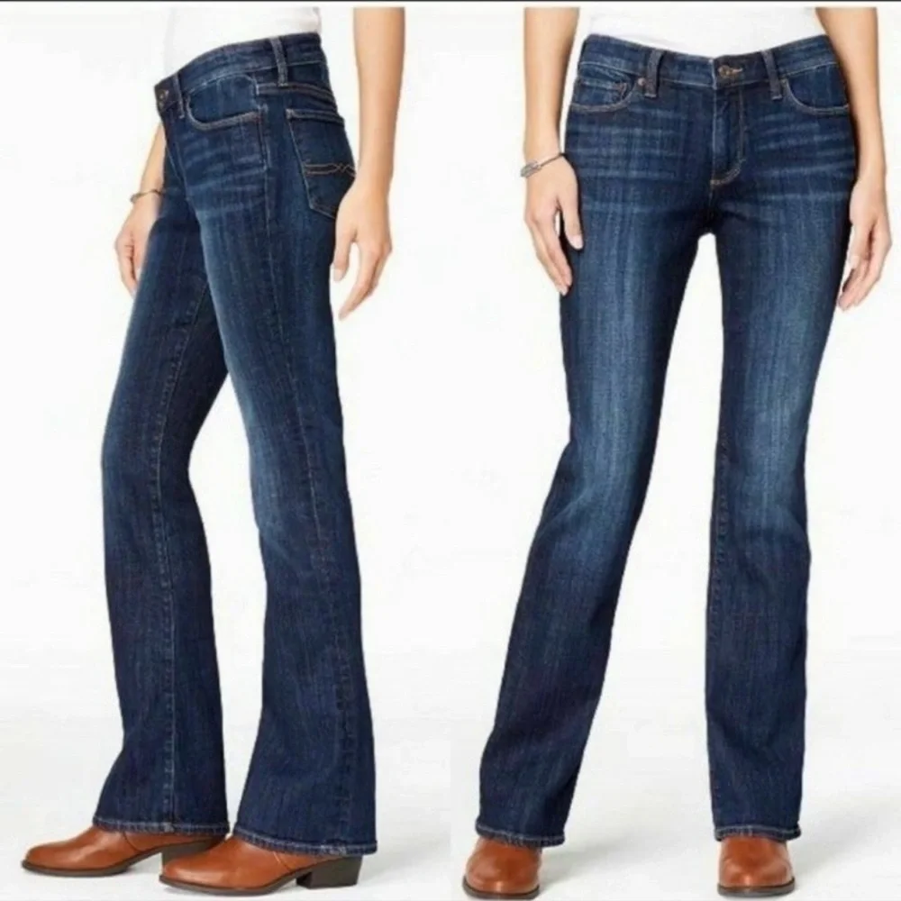 Lucky brand jeans Sophia boot cut dark wash - Picture 1 of 12